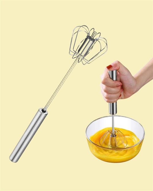 Manual Stainless Steel Hand Whisk – Balloon Egg Beater