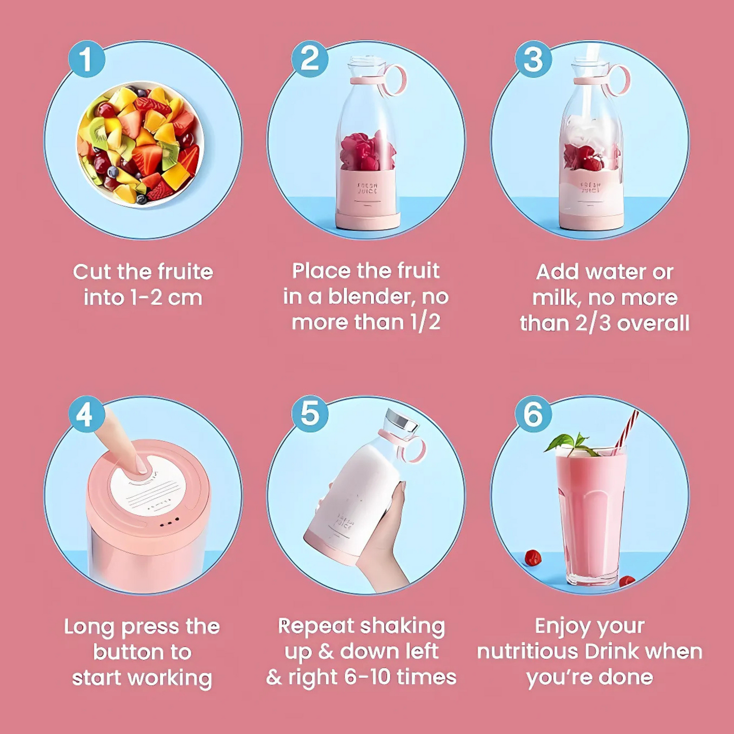 Portable Juice Blender
