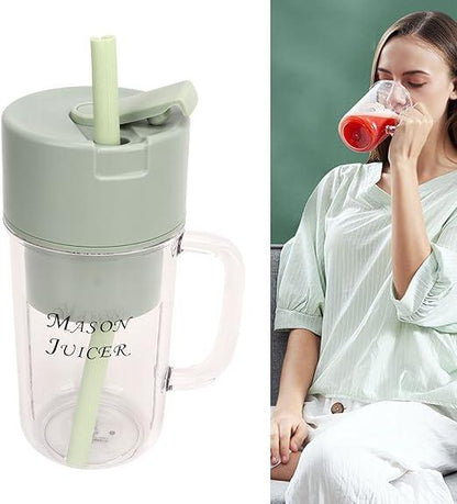 6-Blade USB Rechargeable Mini Blender – 350ML