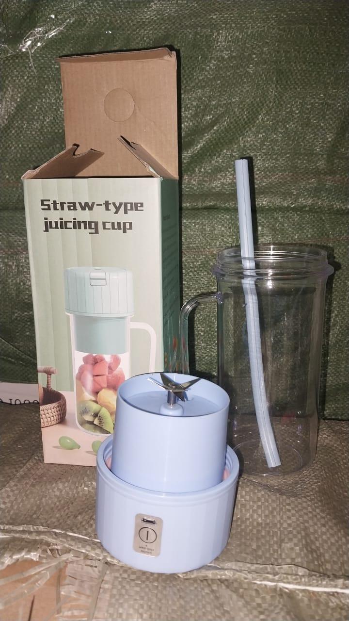 6-Blade USB Rechargeable Mini Blender – 350ML