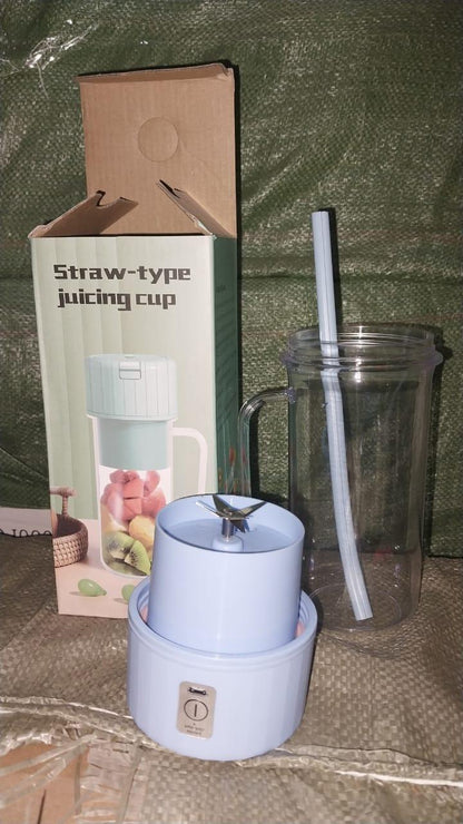 6-Blade USB Rechargeable Mini Blender – 350ML